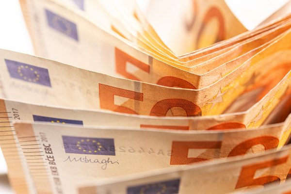 Euro Money Concept